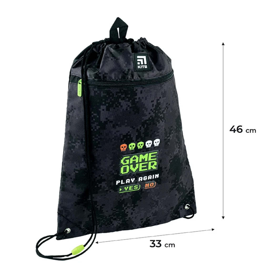 Сумка для взуття Kite 601M Game Over, K24-601M-6 2