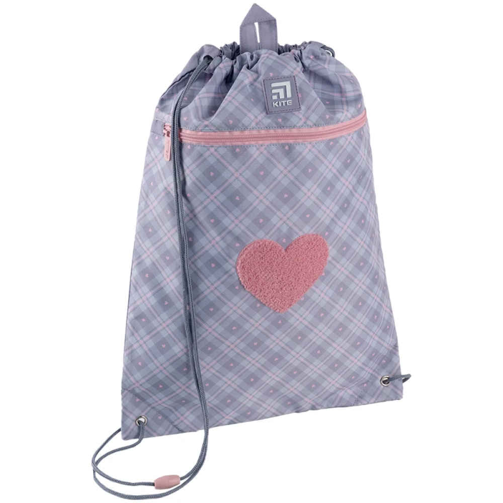 Сумка для взуття Kite 601M Fluffy Heart, K24-601M-23 3