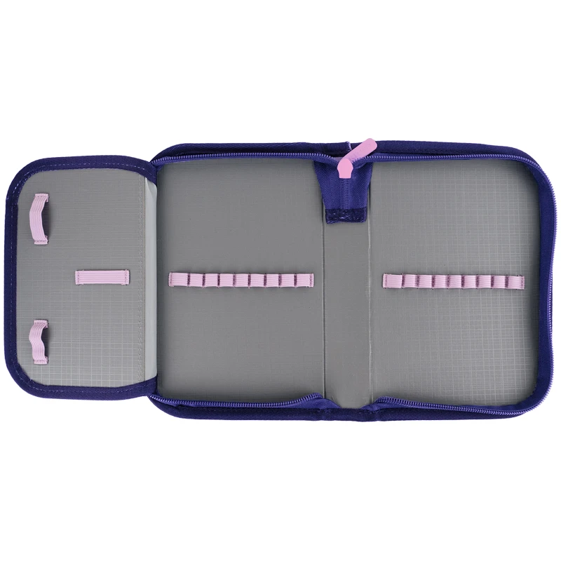 Пенал Kite 621, 1 від., 1 відв., без наповнення, Check and Hearts, K24-621-1 5