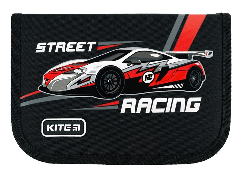 Пенал Kite 621, 1 від., 1 відв., без наповнення, Racing, K24-621-4