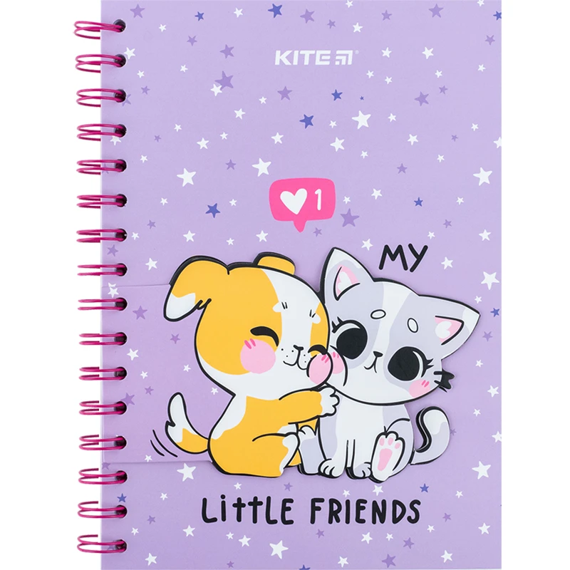 Блокнот с закладками с липким слоем, А5, 80 л, кл, Friends, K24-191-2