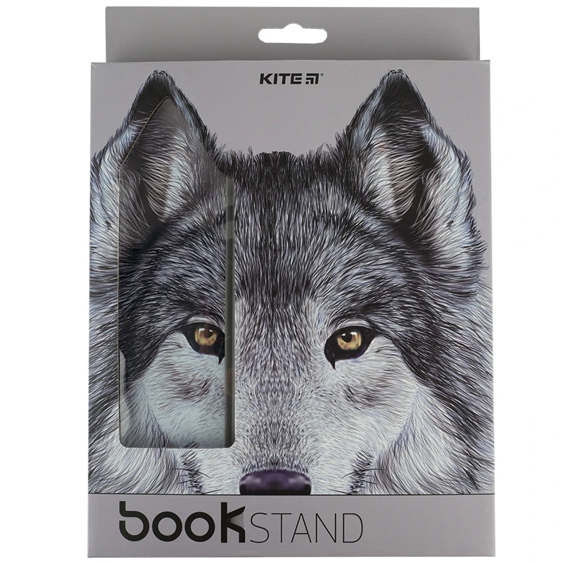 Підставка для книг металева "Wolf", K24-390-2, Kite 3