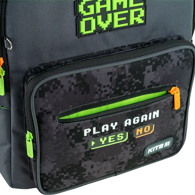 Рюкзак шкільний Kite Education 770 Game Over, K24-770M-4 10