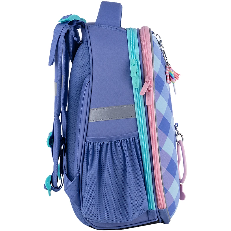 Рюкзак шкільний каркасний Kite Education 531 Purple Chequer, K24-531M-2 5