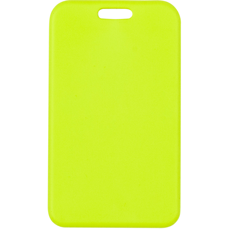 Бейдж-чохол SoftTouch 54*85 мм, матовий, салатовий, 4550V-09-A 2