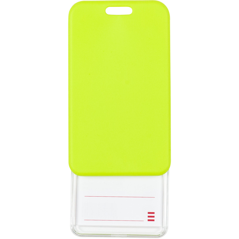 Бейдж-чохол SoftTouch 54*85 мм, матовий, салатовий, 4550V-09-A 3