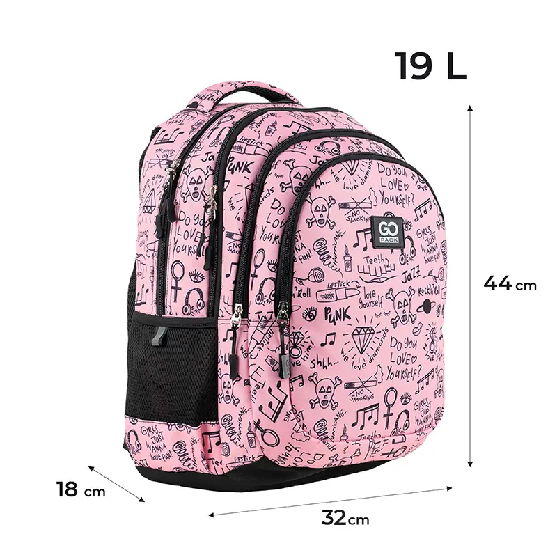 Рюкзак GoPack Education Teens 162L-6 рожевий, GO24-162L-6 2