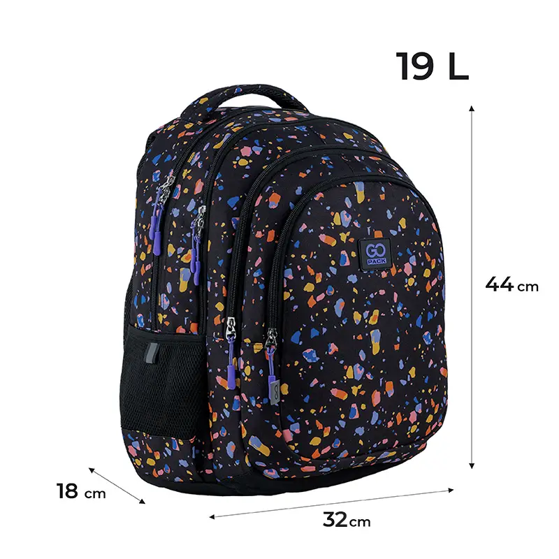 Рюкзак GoPack Education Teens 162L-5 чорний, GO24-162L-5 2