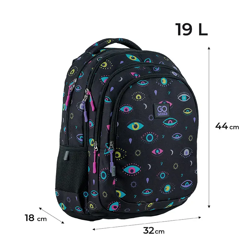 Рюкзак GoPack Education Teens 162L-4 чорний, GO24-162L-4 2