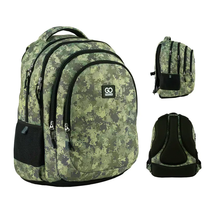 Рюкзак GoPack Education Teens 162L-3 хаки, GO24-162L-3 1