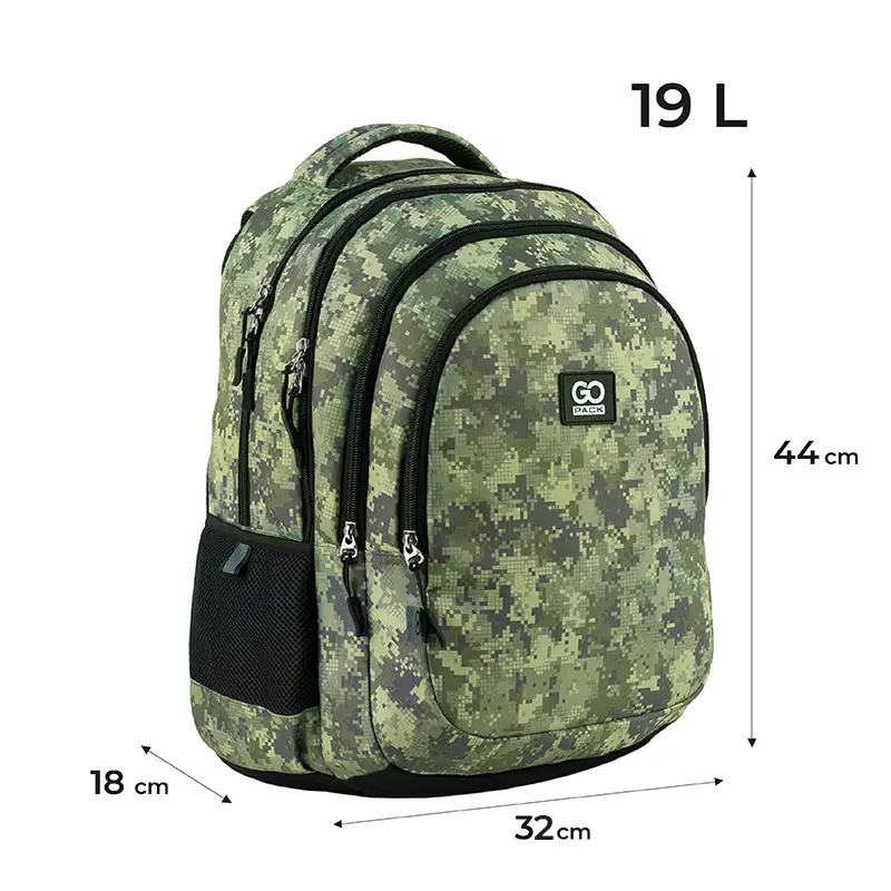 Рюкзак GoPack Education Teens 162L-3 хакі, GO24-162L-3 2