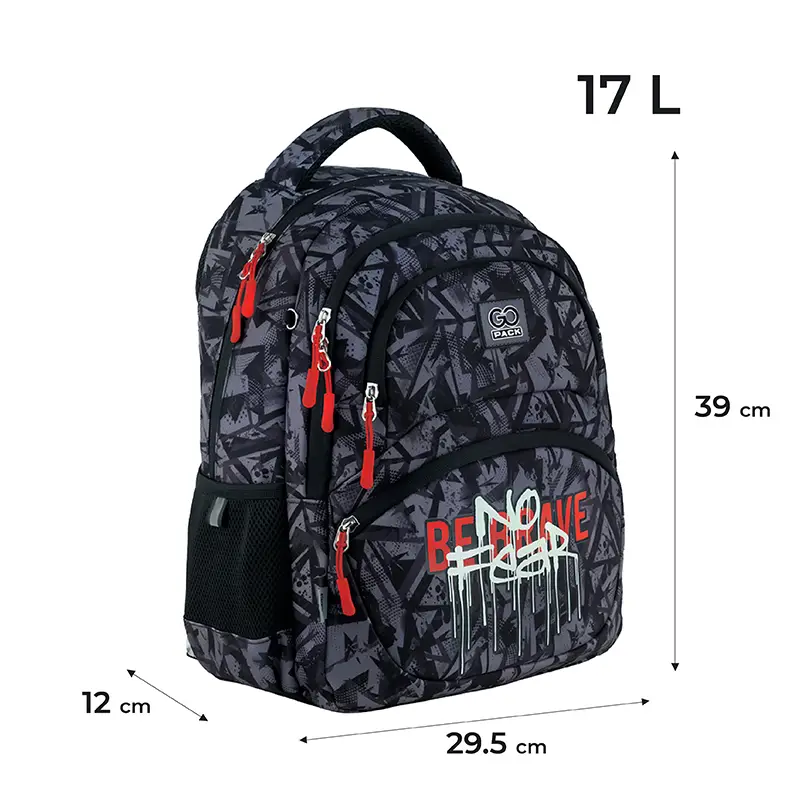 Рюкзак GoPack Education 175M-9 No Fear, GO24-175M-9 2