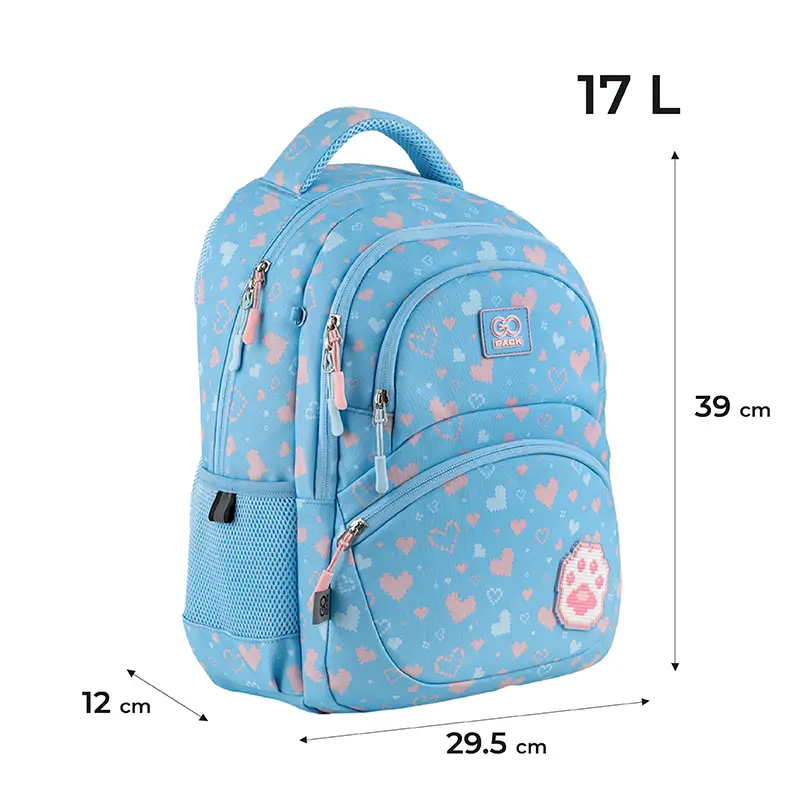 Рюкзак GoPack Education 175M-5 Cute Paw, GO24-175M-5 2
