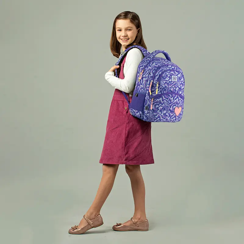 Рюкзак GoPack Education 175M-4 Shiny Heart, GO24-175M-4 13