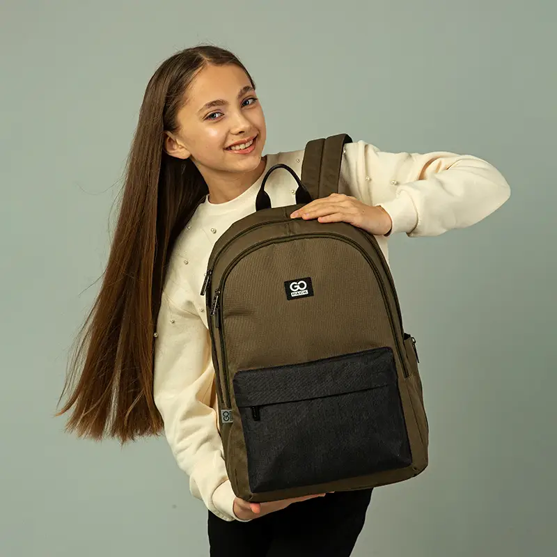 Рюкзак GoPack Education Teens 140L-3 хакі, GO24-140L-3 12