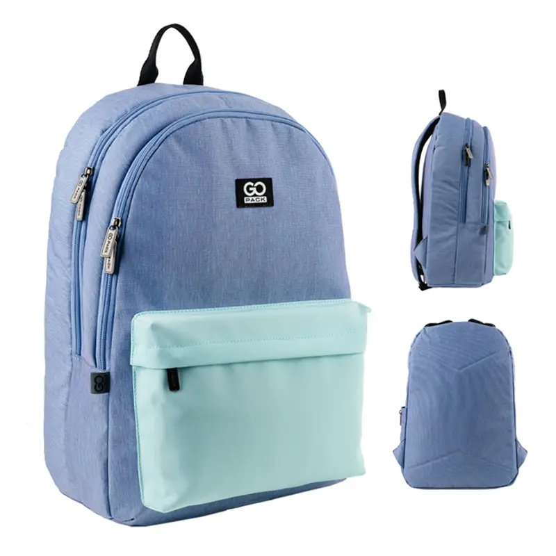 Рюкзак GoPack Education Teens 140L-2 м`ятно-блакитний, GO24-140L-2 1