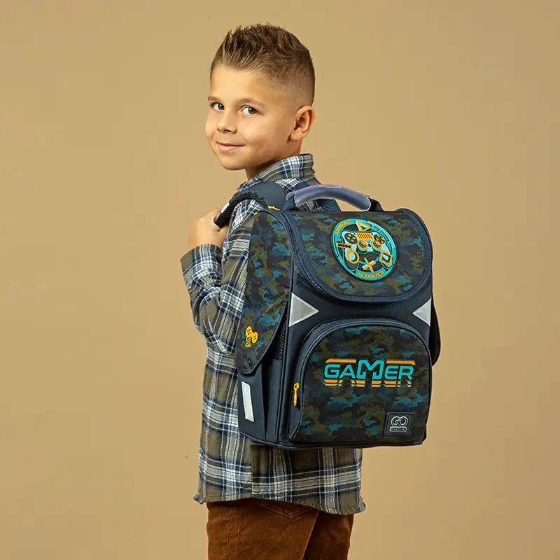 Рюкзак GoPack Education каркасний 5001S-8 Gaming Mode, GO24-5001S-8 13