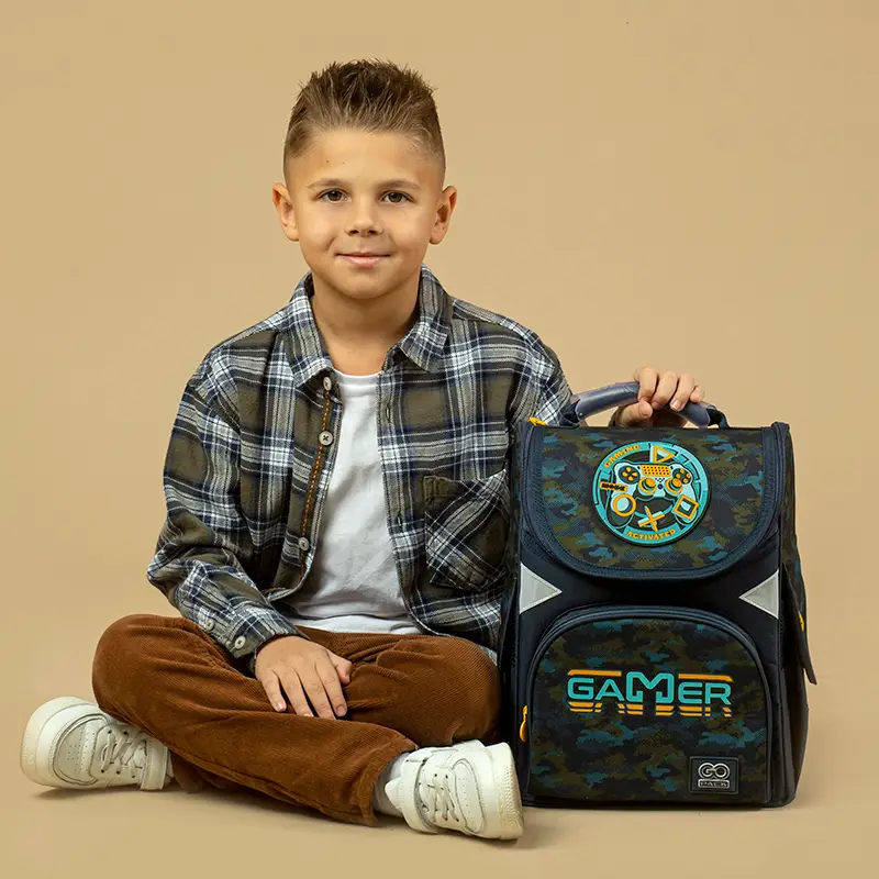 Рюкзак GoPack Education каркасний 5001S-8 Gaming Mode, GO24-5001S-8 14