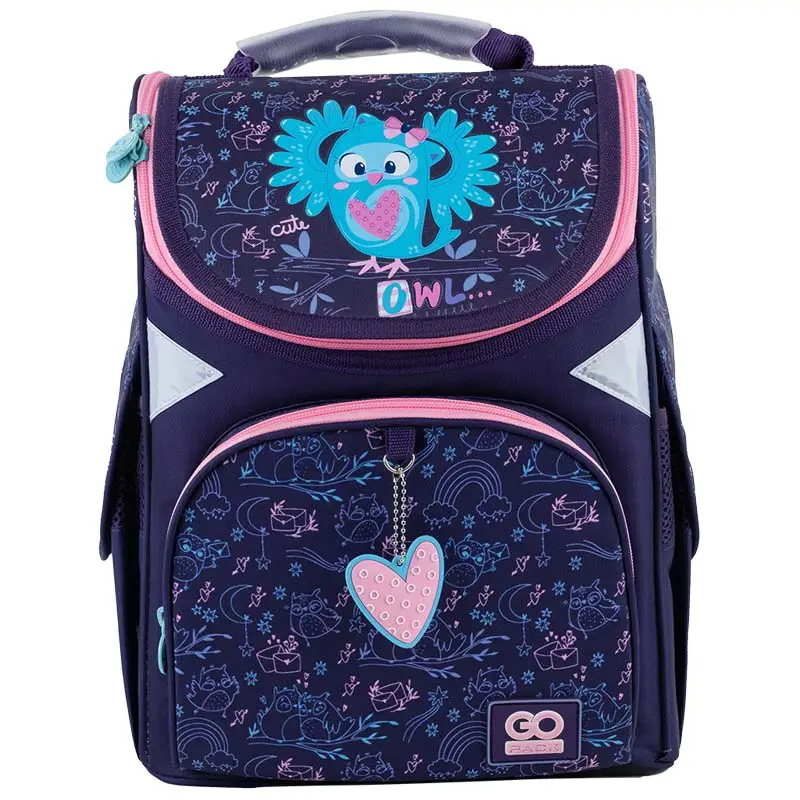 Рюкзак GoPack Education каркасний 5001S-2 Pretty Owl, GO24-5001S-2