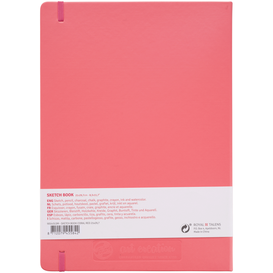 Блокнот для графики Talens Art Creation 140 г/м, 21*30см, 80 л, Coral, Royal Talens 1