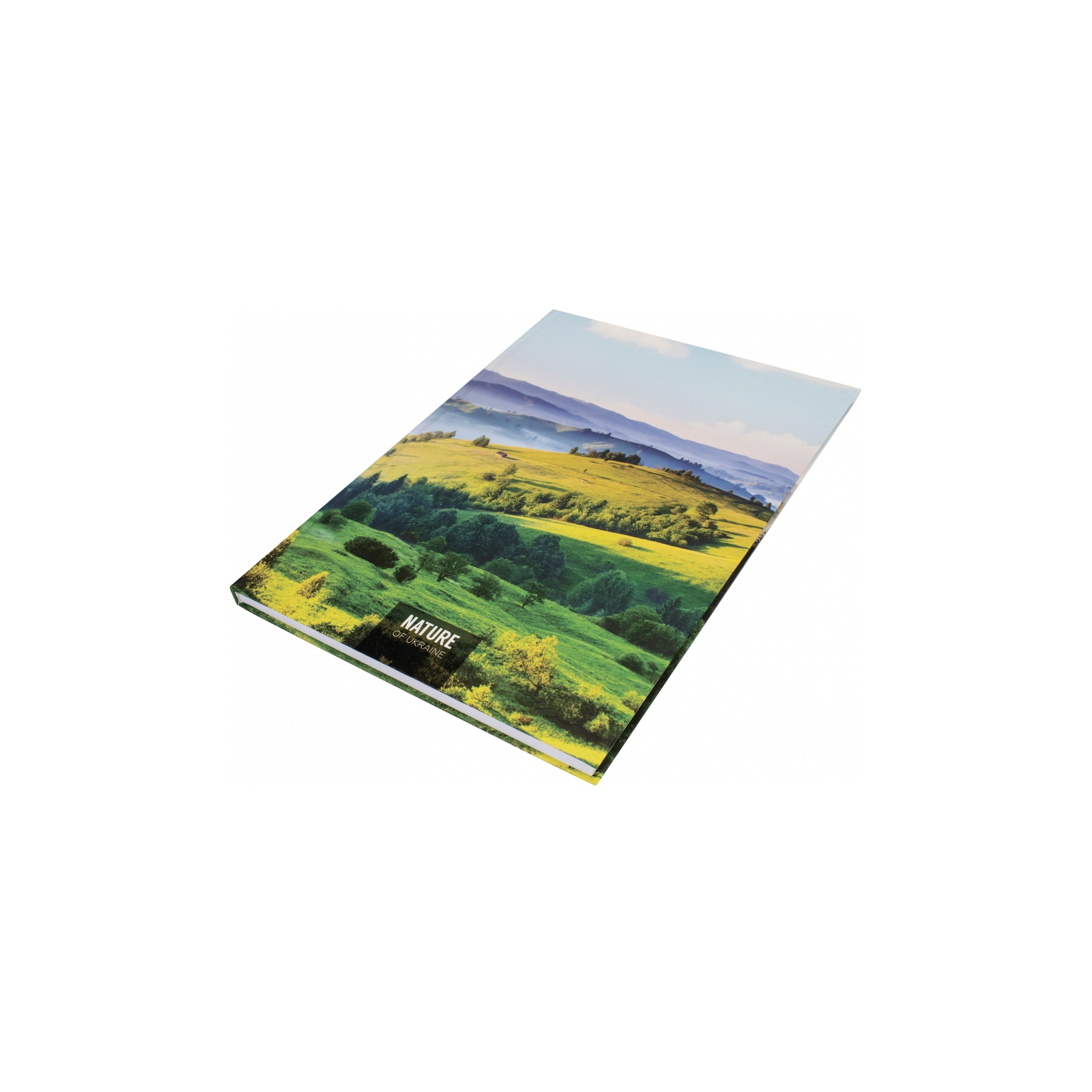 Блокнот А4 96 л, ячейка, твердая обложка, "Nature of Ukraine", пейзаж,O20378-13 1