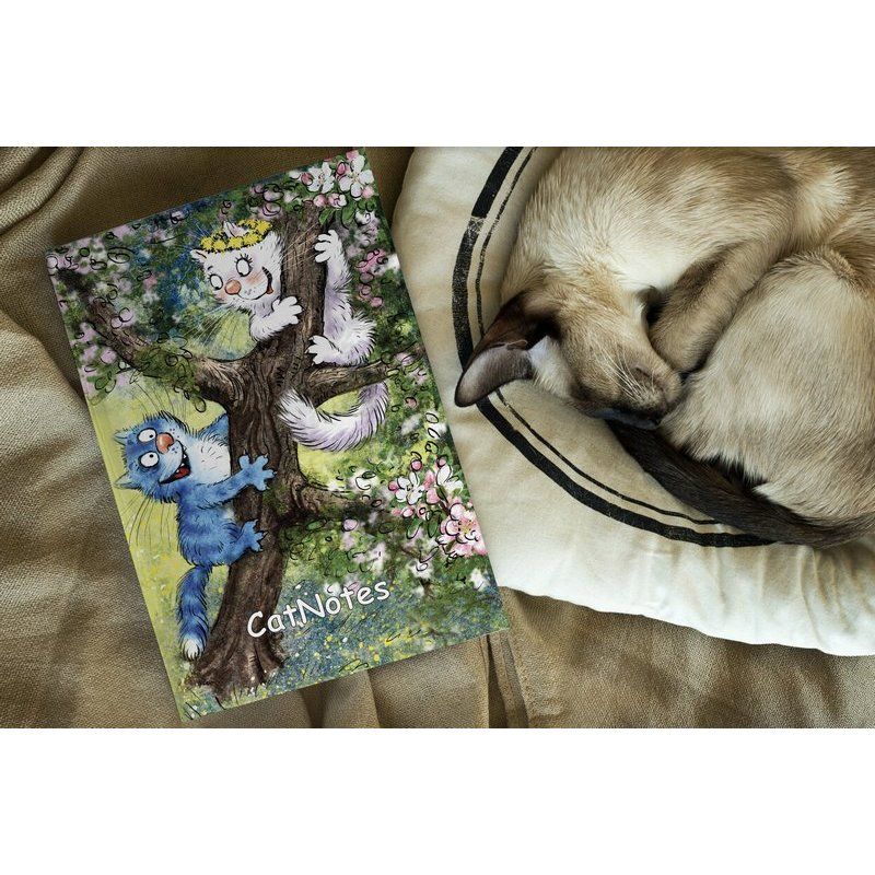Блокнот А5 80 стор."Cat Notes: Весна...", кольор. арк. (0075) 1