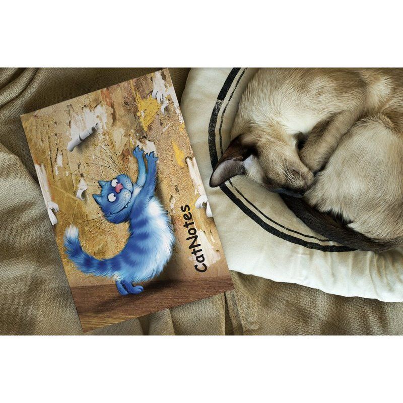 Блокнот А5 80 стор."Cat Notes: Витворяю...", кольор. арк. (0037) 1