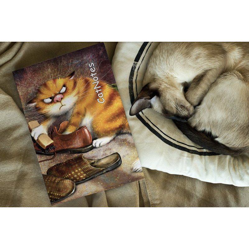 Блокнот А5 80 стор."Cat Notes: І на моїй вулиці буде свято...", кольор. арк. (0099) 1