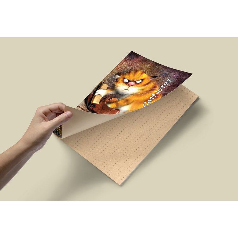 Блокнот А5 80 стор."Cat Notes: І на моїй вулиці буде свято...", кольор. арк. (0099) 2