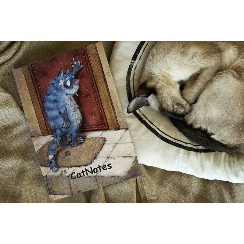 Блокнот А5 80 стор."Cat Notes: Повернення блудного...", кольор. арк. (0013) 1