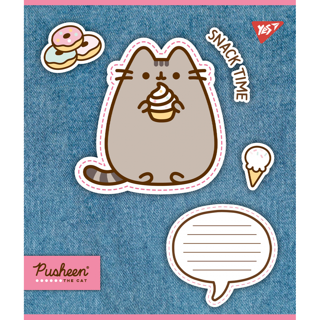 Зошит 12 кл. YES Pusheen. Snack time, 767197