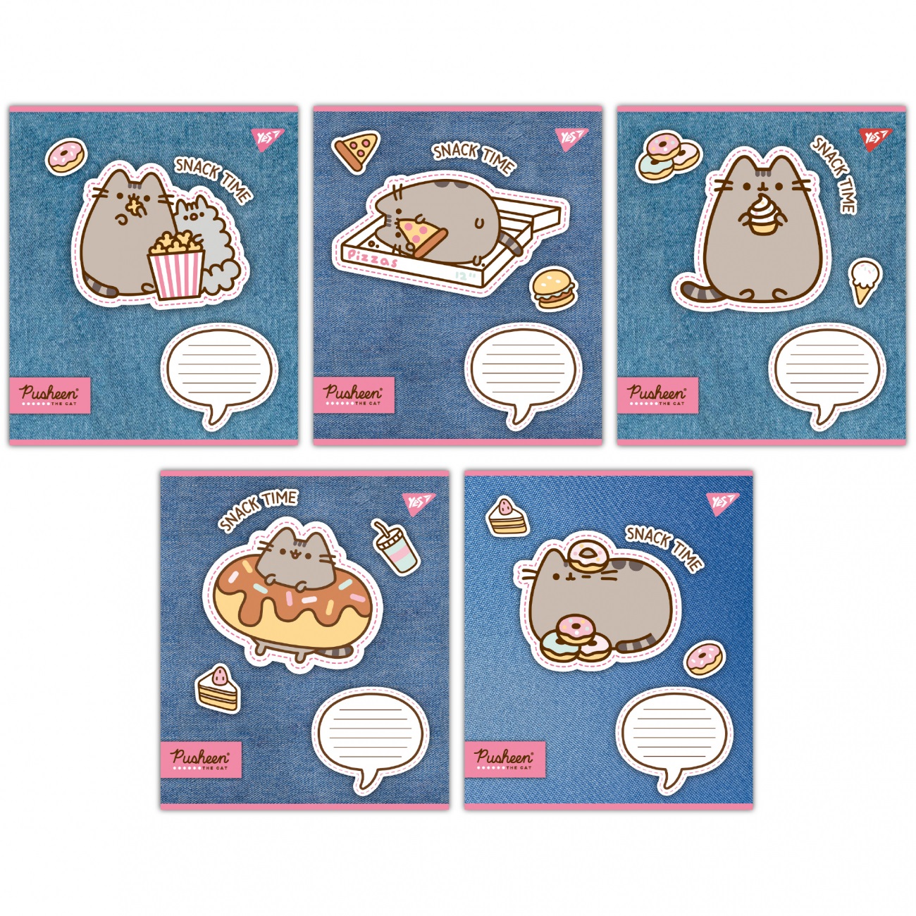 Зошит 12 кл. YES Pusheen. Snack time, 767197 5