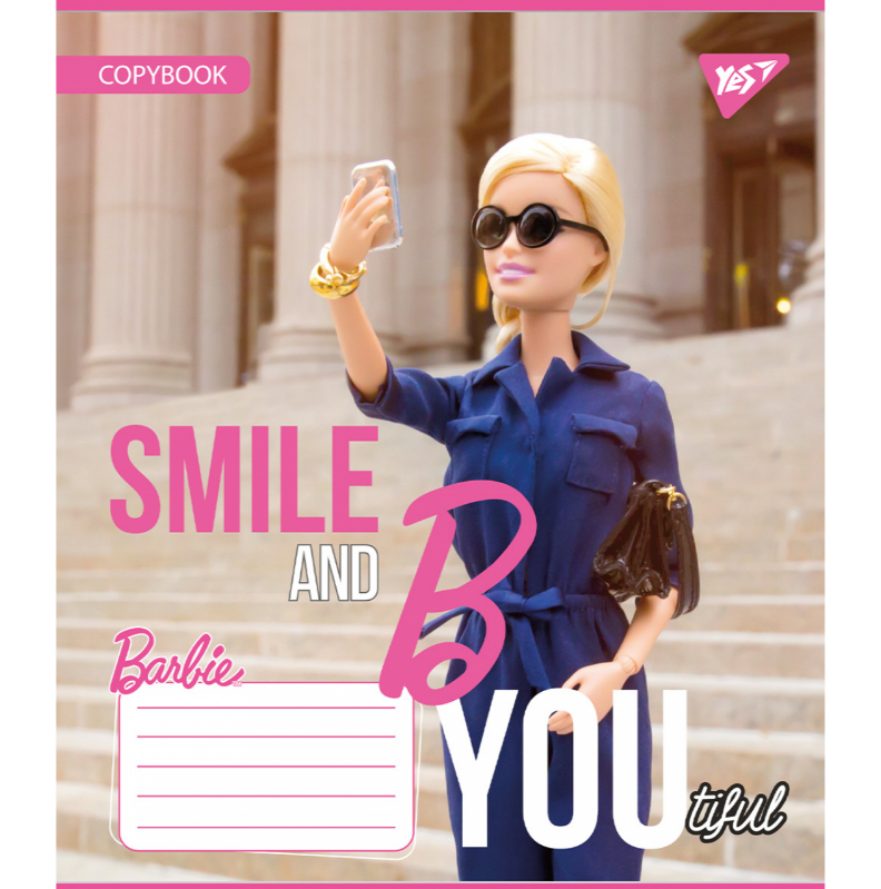 Тетрадь 12 кос. YES Barbie, 767208 1