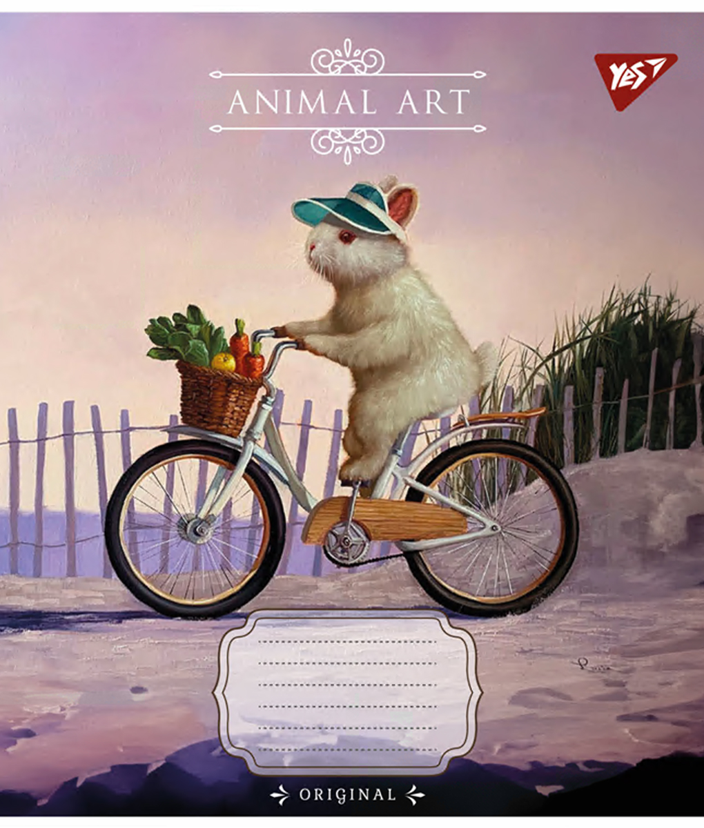 Зошит 36 кл. YES Animal art, 767058