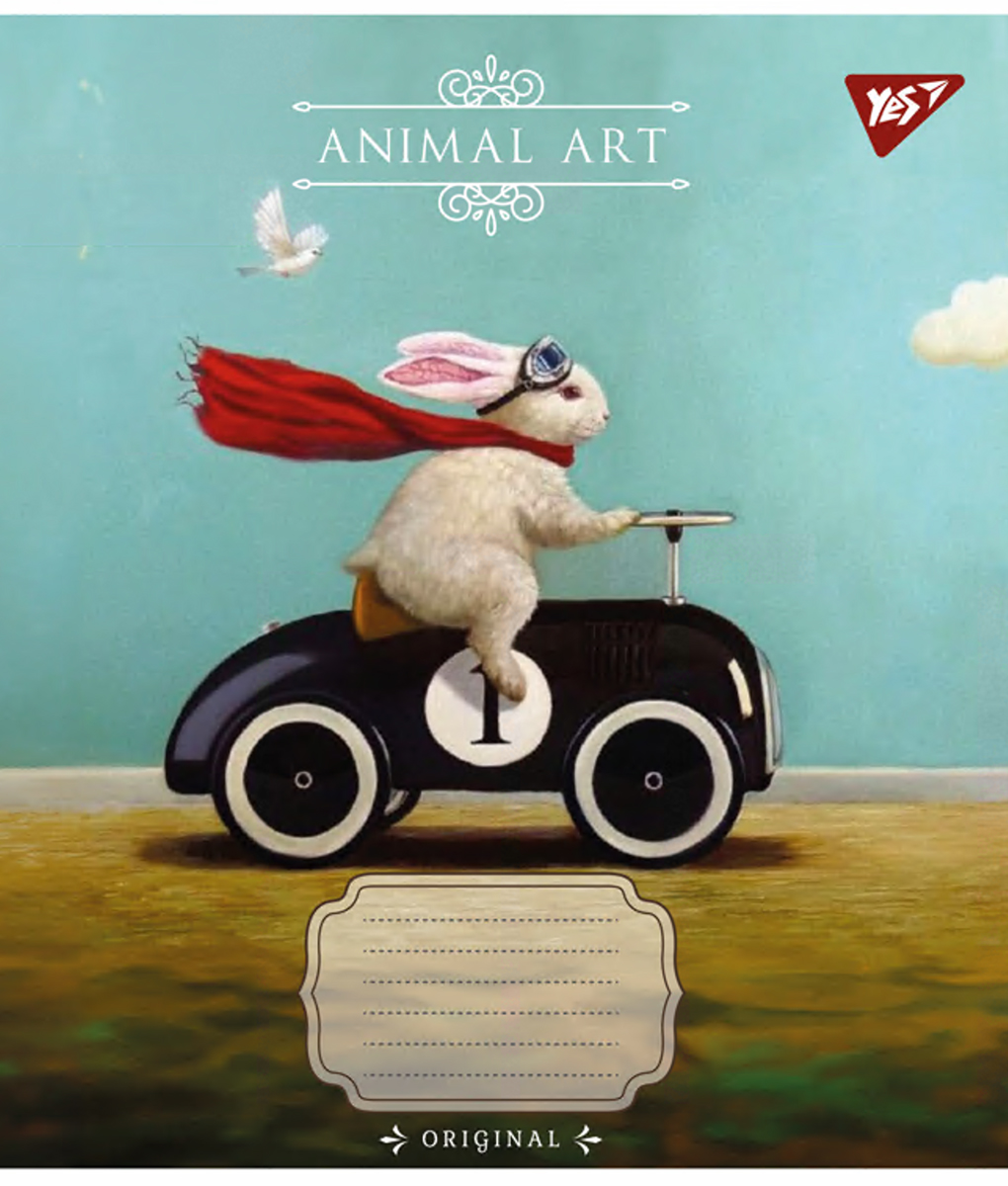 Зошит 36 кл. YES Animal art, 767058 2