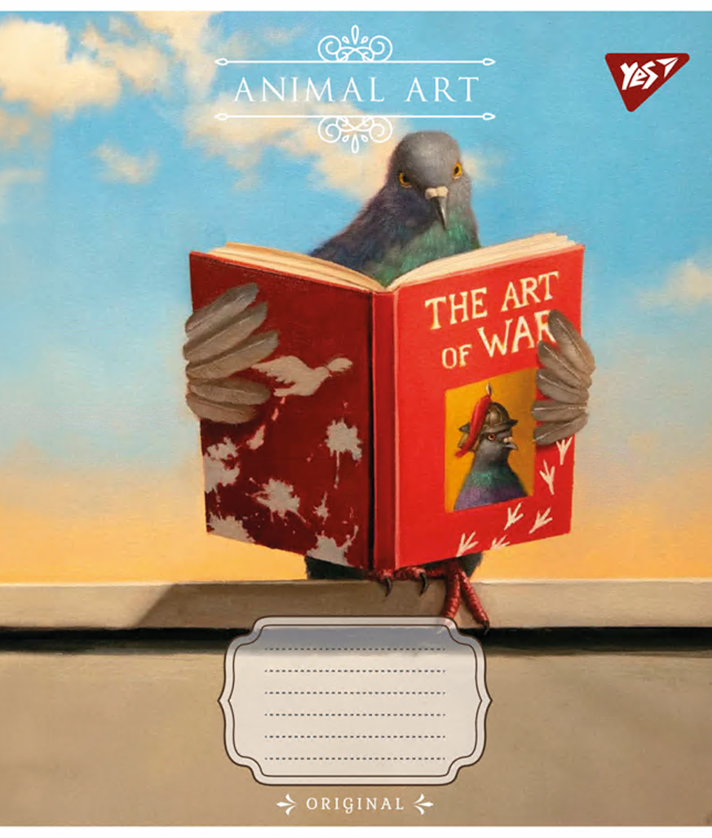 Зошит 36 кл. YES Animal art, 767058 4