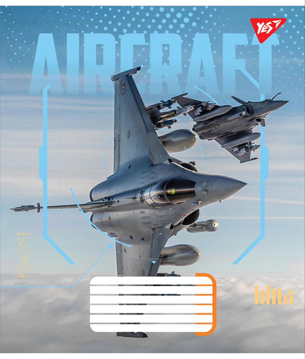 Тетрадь 60 кл. YES Aircraft, 767137 2