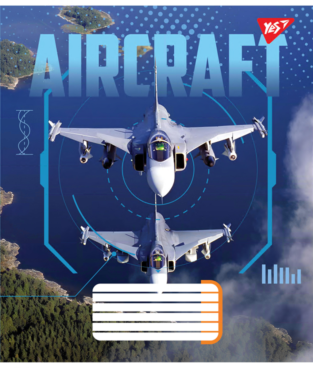 Тетрадь 60 кл. YES Aircraft, 767137 4