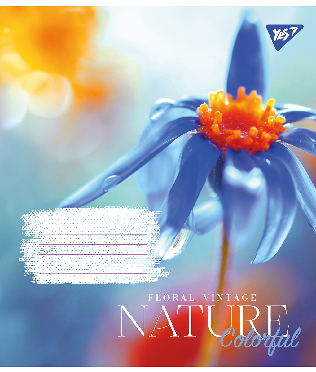 Тетрадь 18 лин. YES Nature colorful, 766995 2