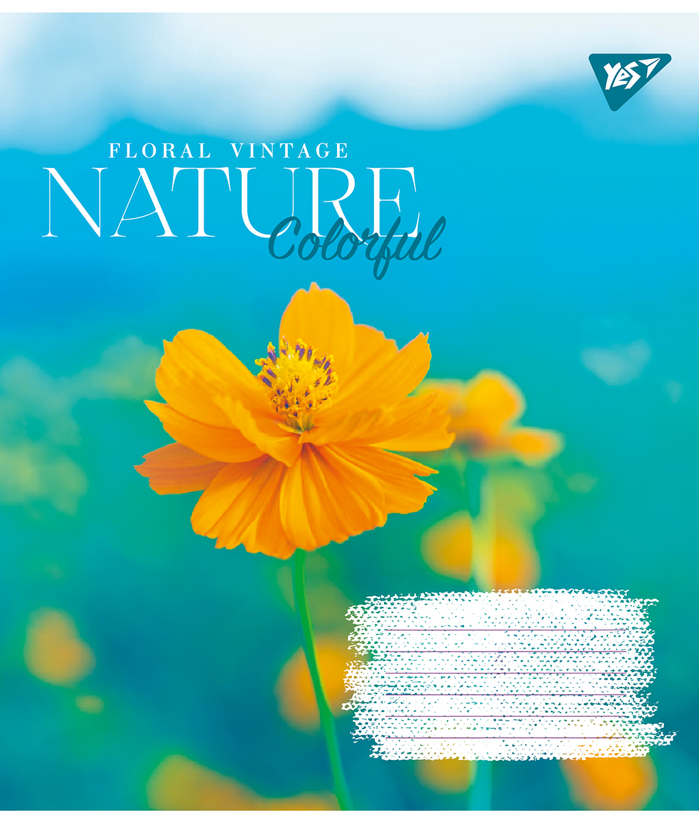 Тетрадь 18 лин. YES Nature colorful, 766995 4