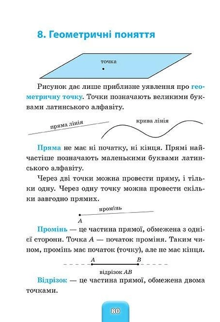 Книга Шкільний довідничок. Математика 4