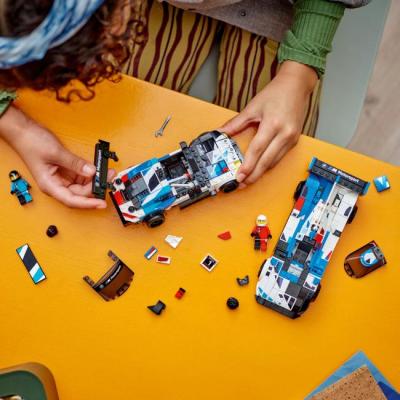 Конструктор Lego Speed Champions "Гоночный автомобиль BMW M4 GT3 і BMW M Hybrid V8", 76922 5