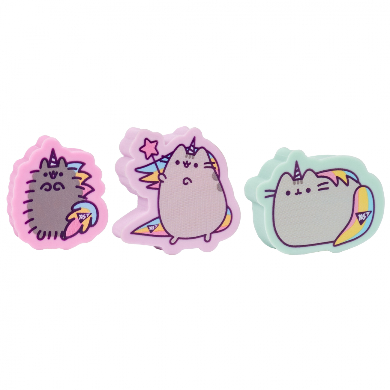 Гумка "Pusheen" фігурна, 3 диз. мікс, YES, 560601