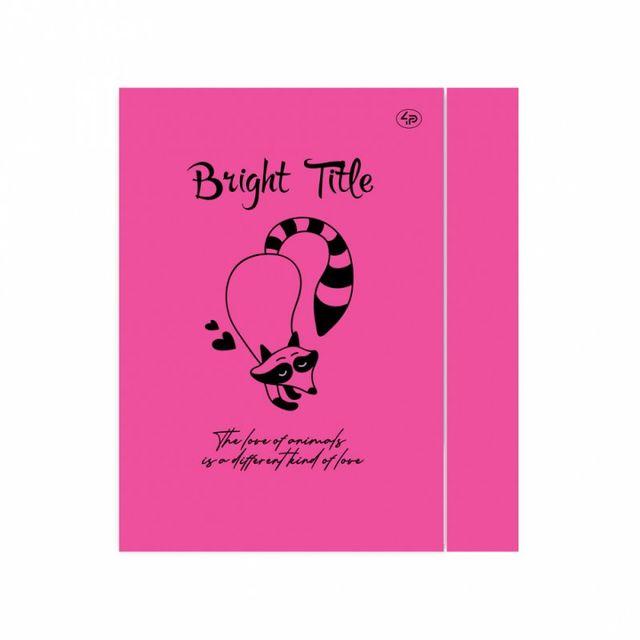 Блокнот А5 "Bright Title note" raccoon, 902552, TM Profiplan