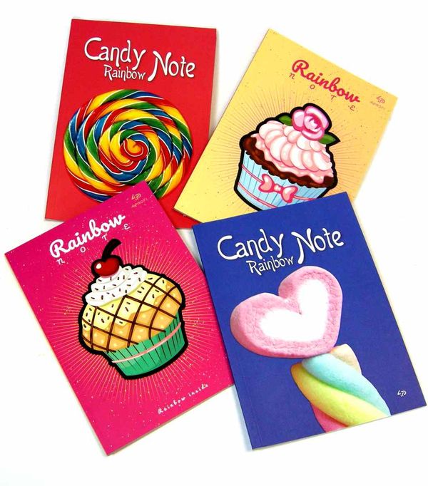 Блокнот А5 "Artbook Rainbow - Candy" violet, 903924, TM Profiplan 1