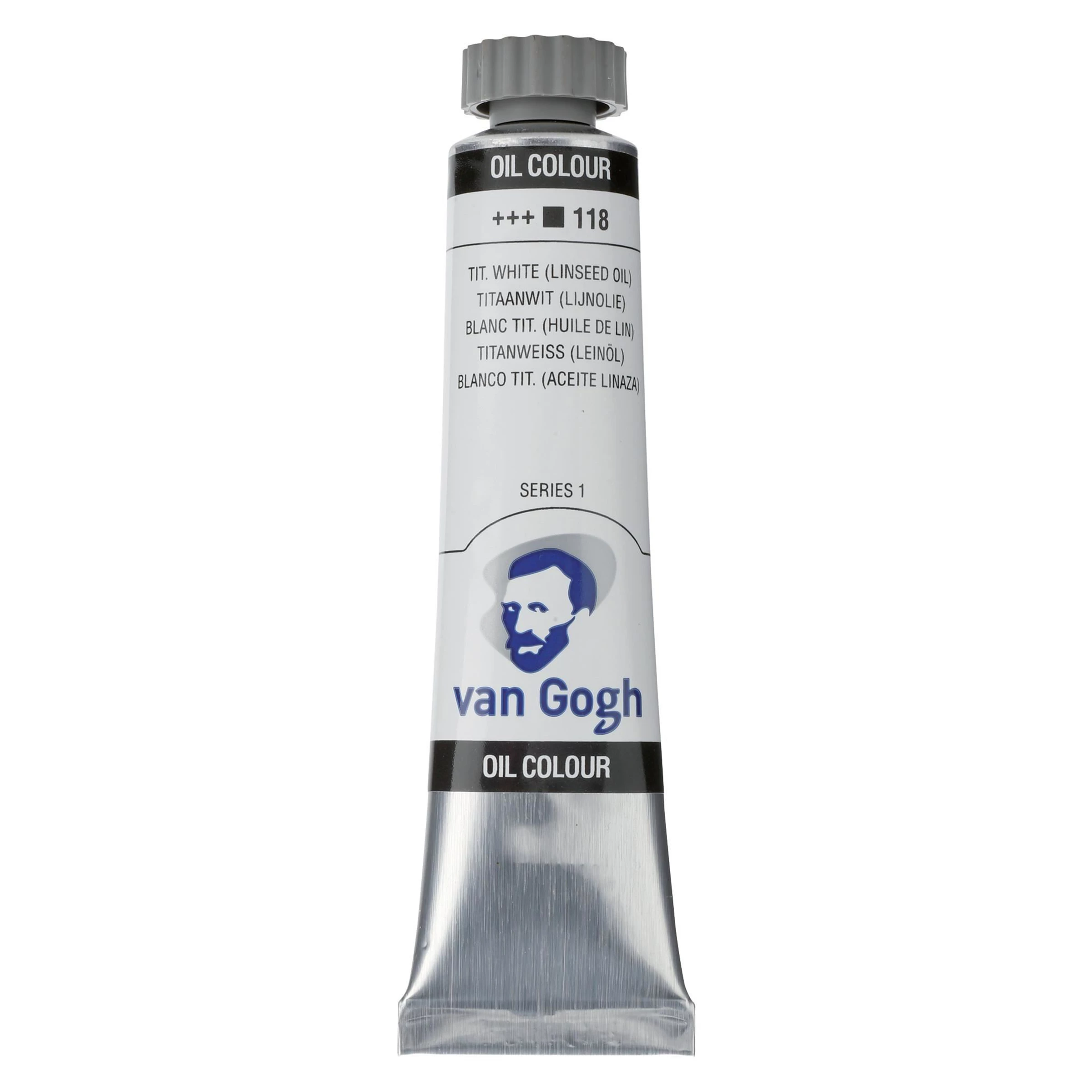 Фарба олійна VAN GOGH 118 Білила титанові (на лляній олії), 40 мл Royal Talens