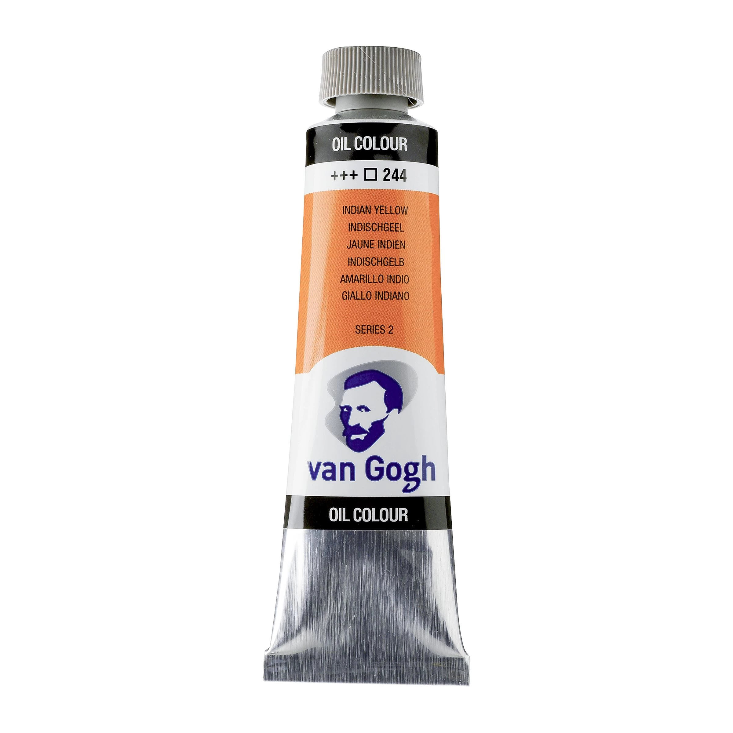 Фарба олійна VAN GOGH 244 Індійський жовтий, 40 мл Royal Talens