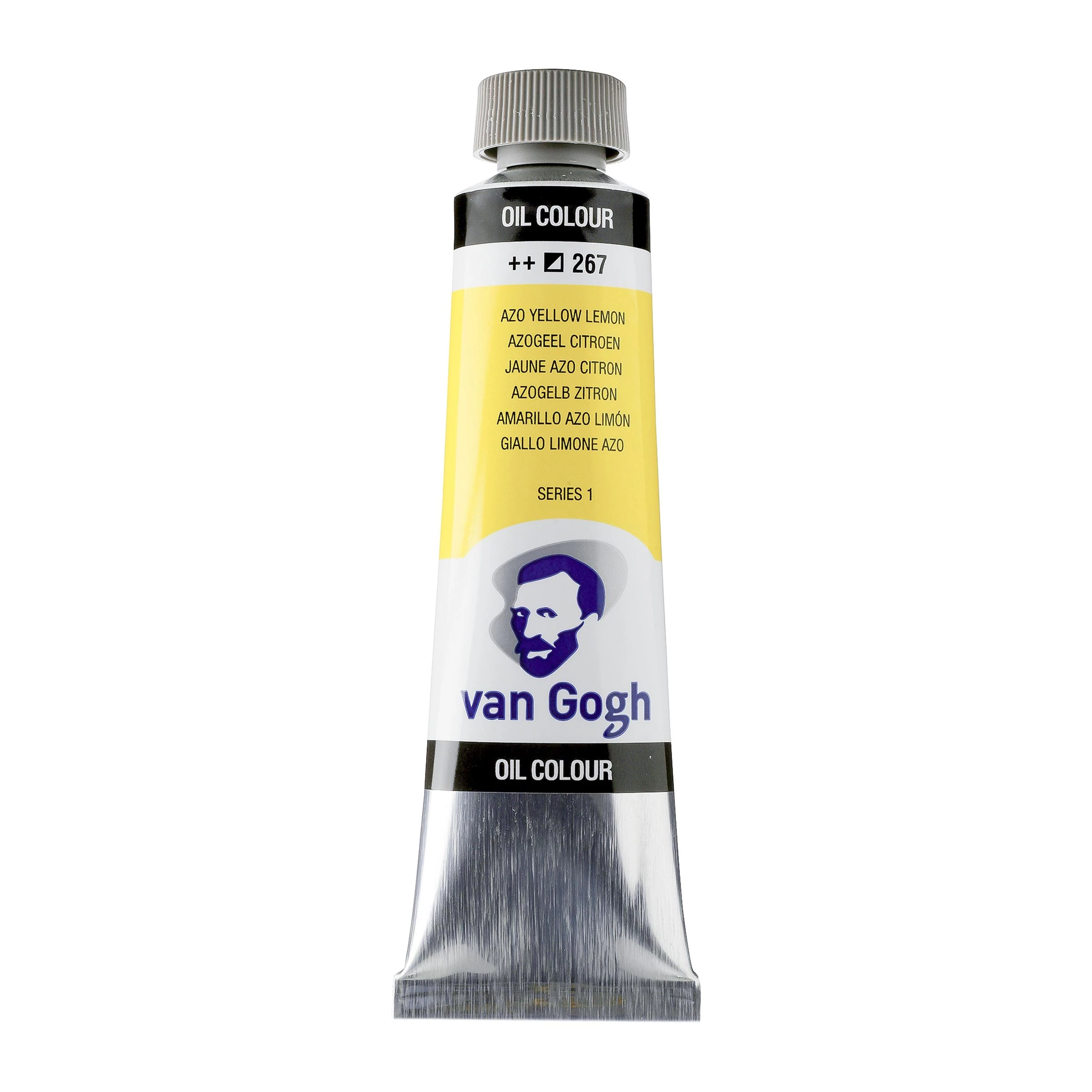 Фарба олійна VAN GOGH 267 AZO Жовтий лимонний, 40 мл Royal Talens