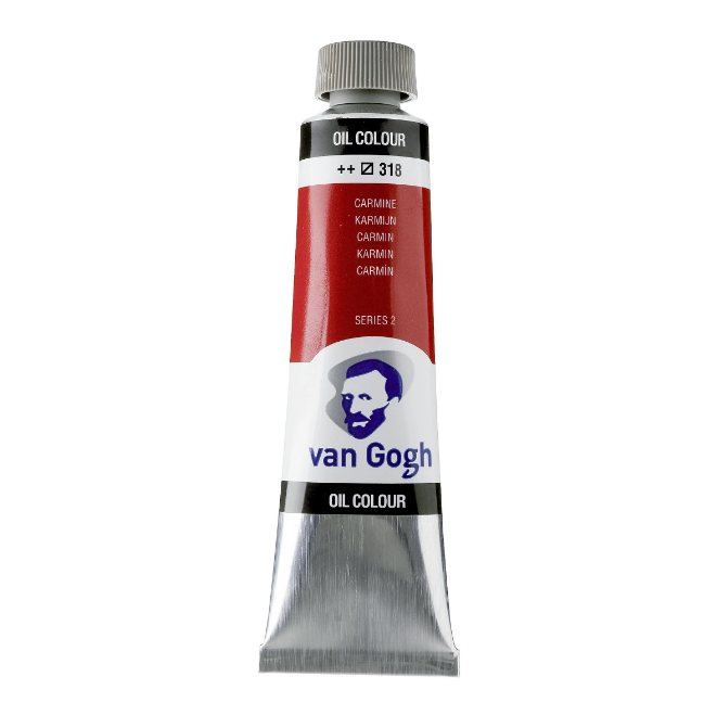 Фарба олійна VAN GOGH 318 Карміновий, 40 мл Royal Talens