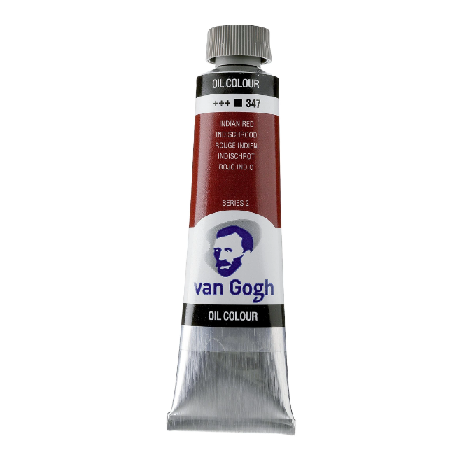 Фарба олійна VAN GOGH 347 Індійська червона, 40 мл Royal Talens